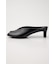 OPEN TOE SQUARE HEEL ミュール