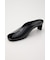 OPEN TOE SQUARE HEEL ミュール