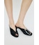 OPEN TOE SQUARE HEEL ミュール