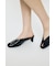 OPEN TOE SQUARE HEEL ミュール