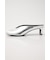 OPEN TOE SQUARE HEEL ミュール