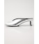 OPEN TOE SQUARE HEEL ミュール