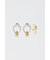 DROPPED EARRING & CUFF セット