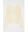 BOAT NECK MESH KNIT トップス