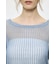 BOAT NECK MESH KNIT トップス