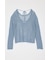 BOAT NECK MESH KNIT トップス