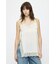 LACE TRIM SATIN キャミ