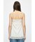 LACE TRIM SATIN キャミ