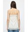 LACE TRIM SATIN キャミ