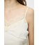 LACE TRIM SATIN キャミ