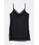 LACE TRIM SATIN キャミ
