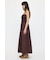 COTTON GATHER CAMI ドレス