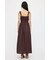 COTTON GATHER CAMI ドレス