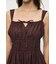 COTTON GATHER CAMI ドレス