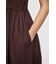 COTTON GATHER CAMI ドレス