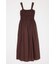 COTTON GATHER CAMI ドレス