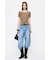 CROSS OFF SHOULDER トップス