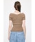 CROSS OFF SHOULDER トップス