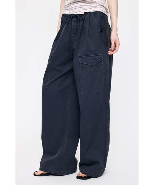 POCKET TWILL CARGO パンツ｜マウジーの通販｜&mall（アンドモール