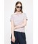 STRIPED TINY POLO シャツ
