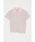 STRIPED TINY POLO シャツ
