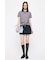 STRIPED TINY POLO シャツ
