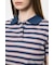 STRIPED TINY POLO シャツ