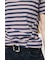STRIPED TINY POLO シャツ