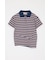 STRIPED TINY POLO シャツ