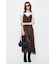 LACE SATIN SLIP ドレス