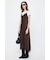 LACE SATIN SLIP ドレス
