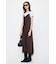 LACE SATIN SLIP ドレス