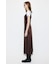 LACE SATIN SLIP ドレス