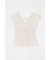 WRINKLE RUFFLE SLEEVE ブラウス