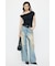 DRAPE OFF SHOULDER CUT トップス