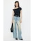 DRAPE OFF SHOULDER CUT トップス