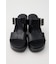 CROCO CHUNKY HEEL サンダル
