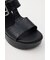 CROCO CHUNKY HEEL サンダル