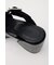 CROCO CHUNKY HEEL サンダル