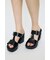 CROCO CHUNKY HEEL サンダル