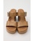 CROCO CHUNKY HEEL サンダル