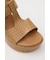 CROCO CHUNKY HEEL サンダル