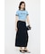 LAYER CUT MAXI スカート