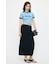 LAYER CUT MAXI スカート