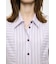 STRIPE FIT ブラウス
