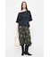 ONE SHOULDER PIGMENT Tシャツ