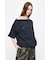 ONE SHOULDER PIGMENT Tシャツ