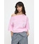 ONE SHOULDER PIGMENT Tシャツ