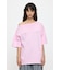 ONE SHOULDER PIGMENT Tシャツ