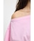ONE SHOULDER PIGMENT Tシャツ